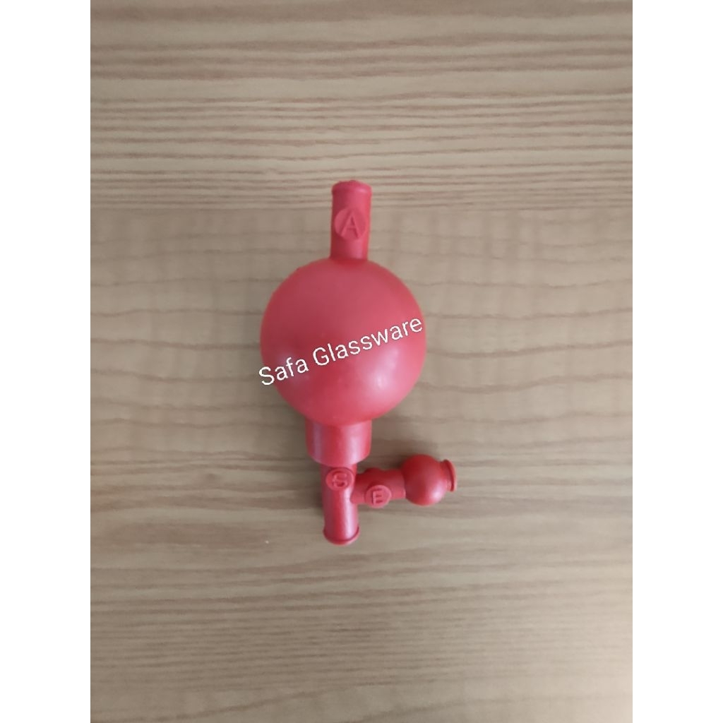 Ball Pipet / Pipet Filler / Karet Bola Hisap / Rubber Pipet Filler