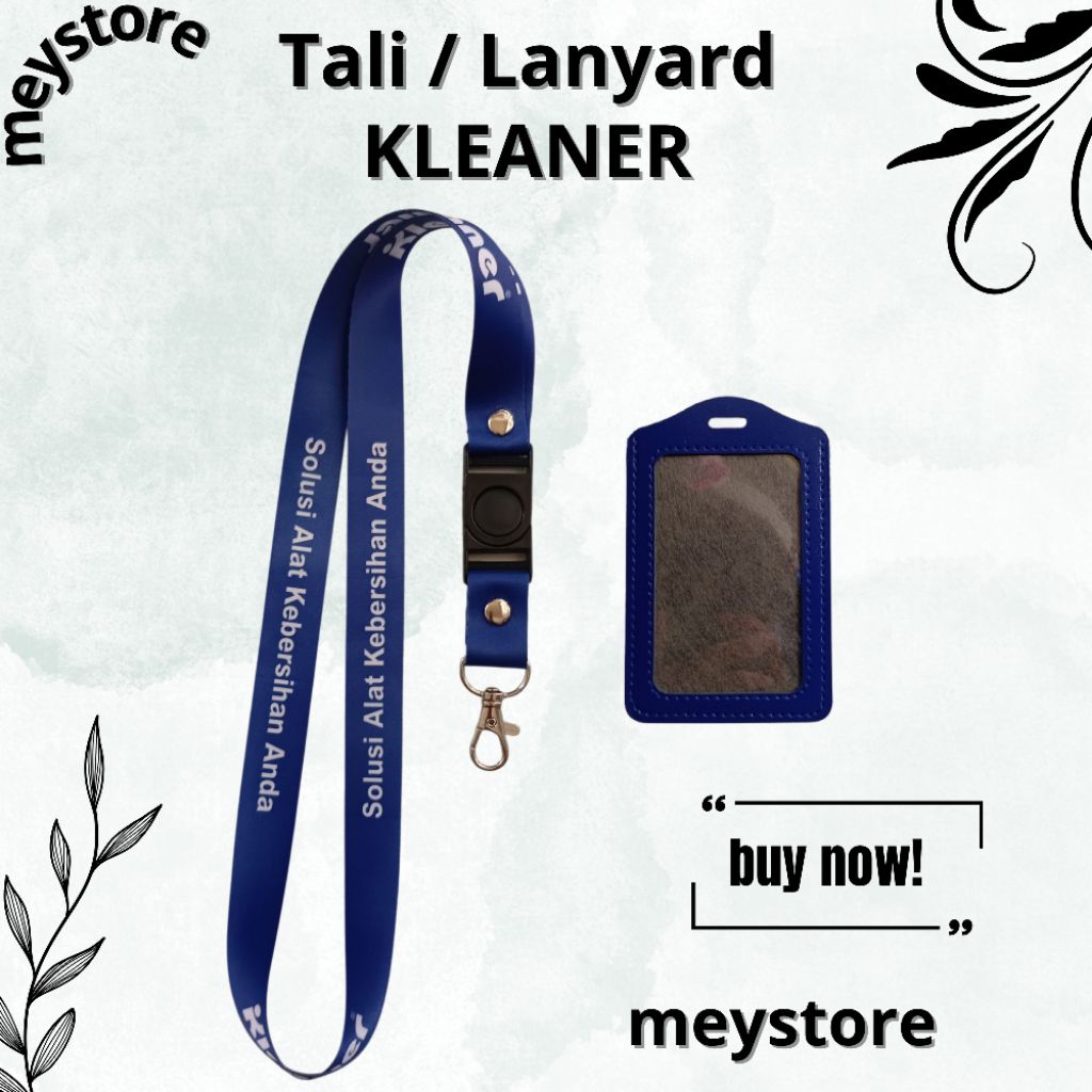 

Tali Gantungan ID CARD / Lanyard KLEANER [STOCK MELIMPAH] Termurahhh Harga Grosir!