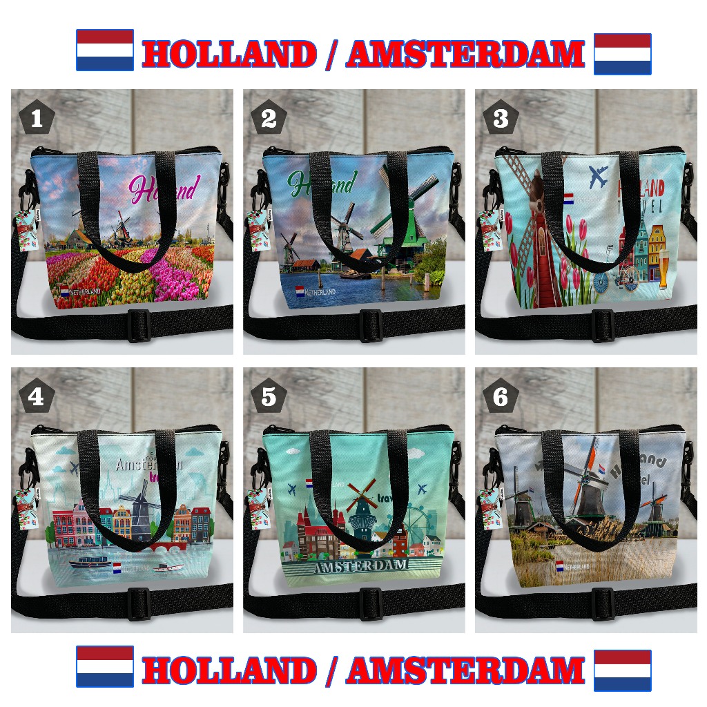 TAS OLEH-OLEH HOLLAND AMSTERDAM 005