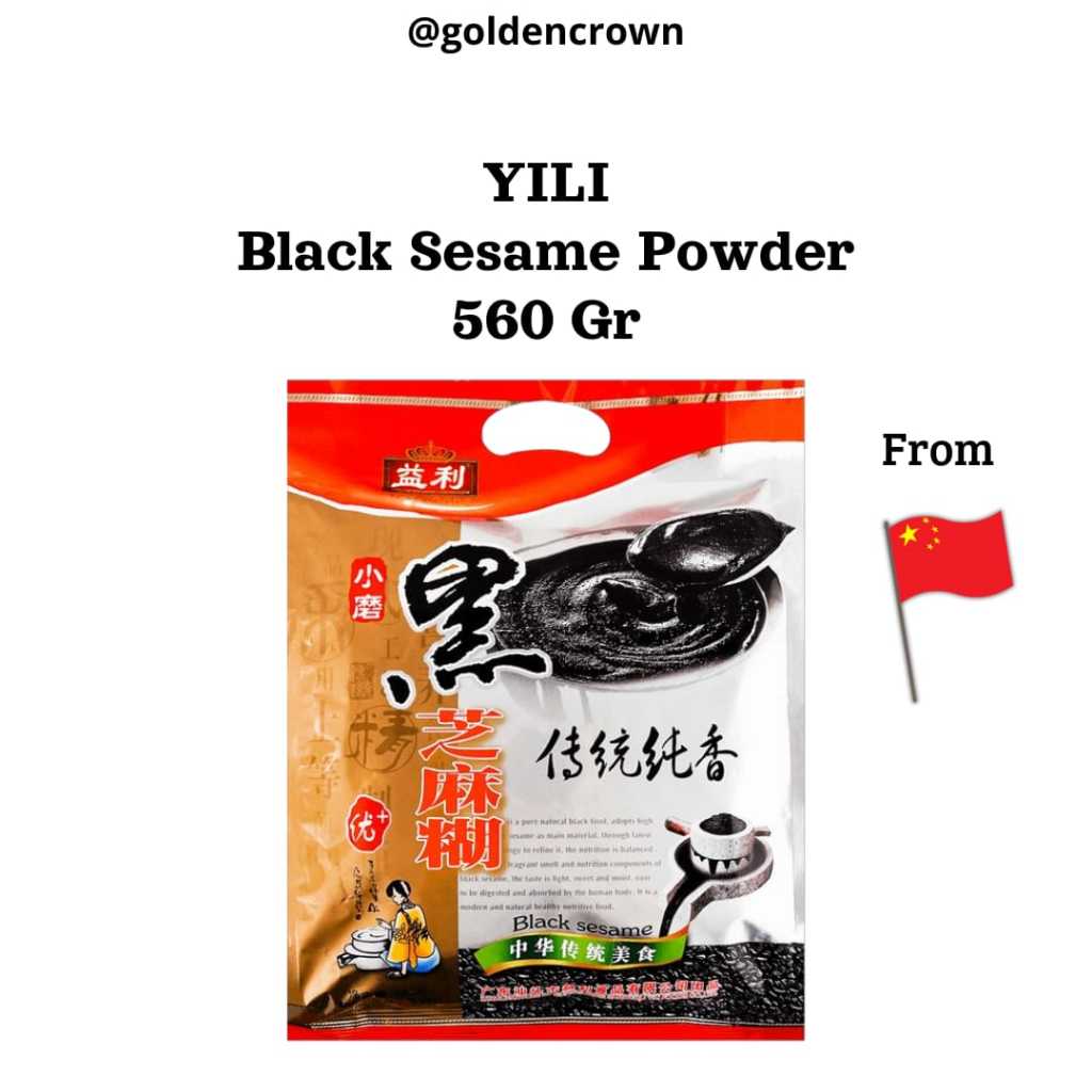 

YILI Black Sesame Powder / Minuman Serbuk Wijen Hitam 560g