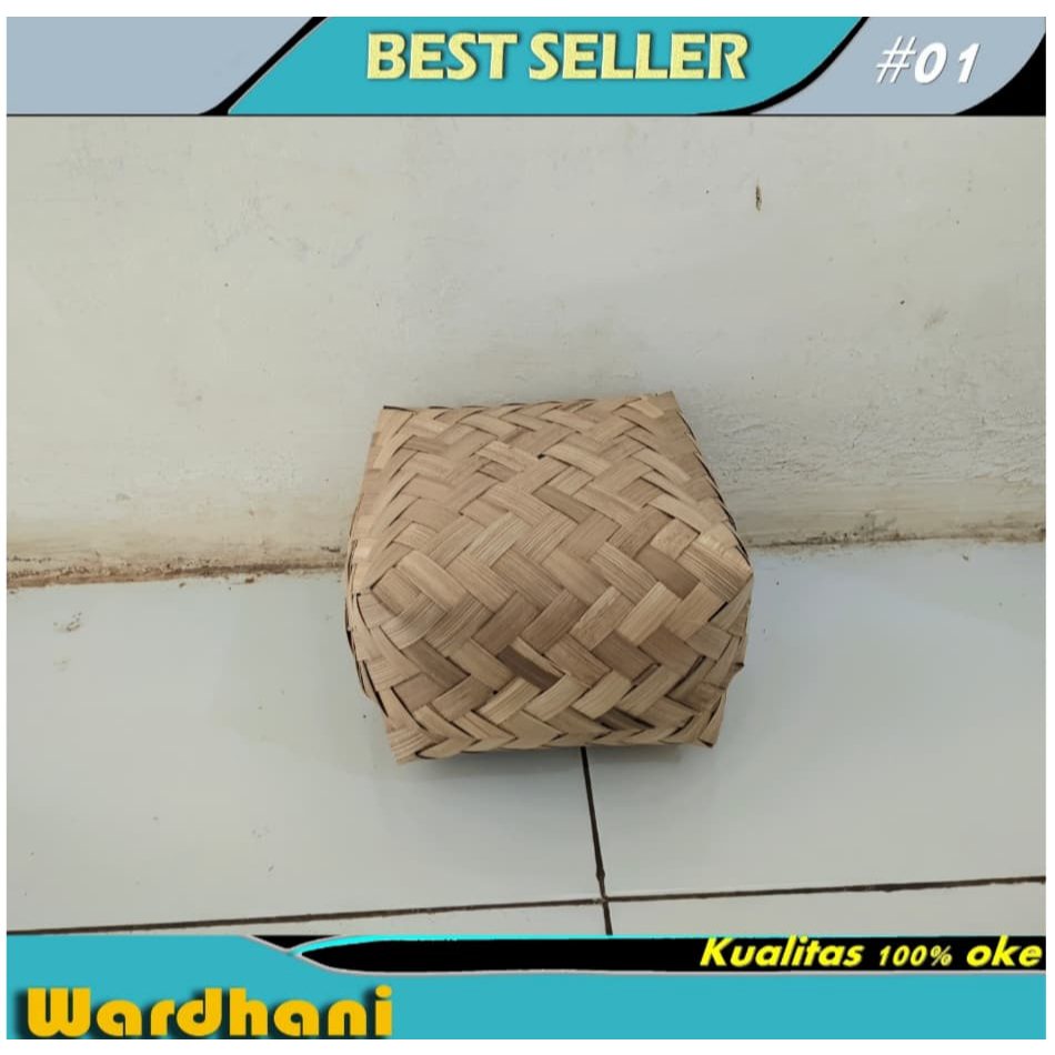 GROSIR Besek Bambu Termurah/ Box Catering Makanan,dll UK.20X20x10