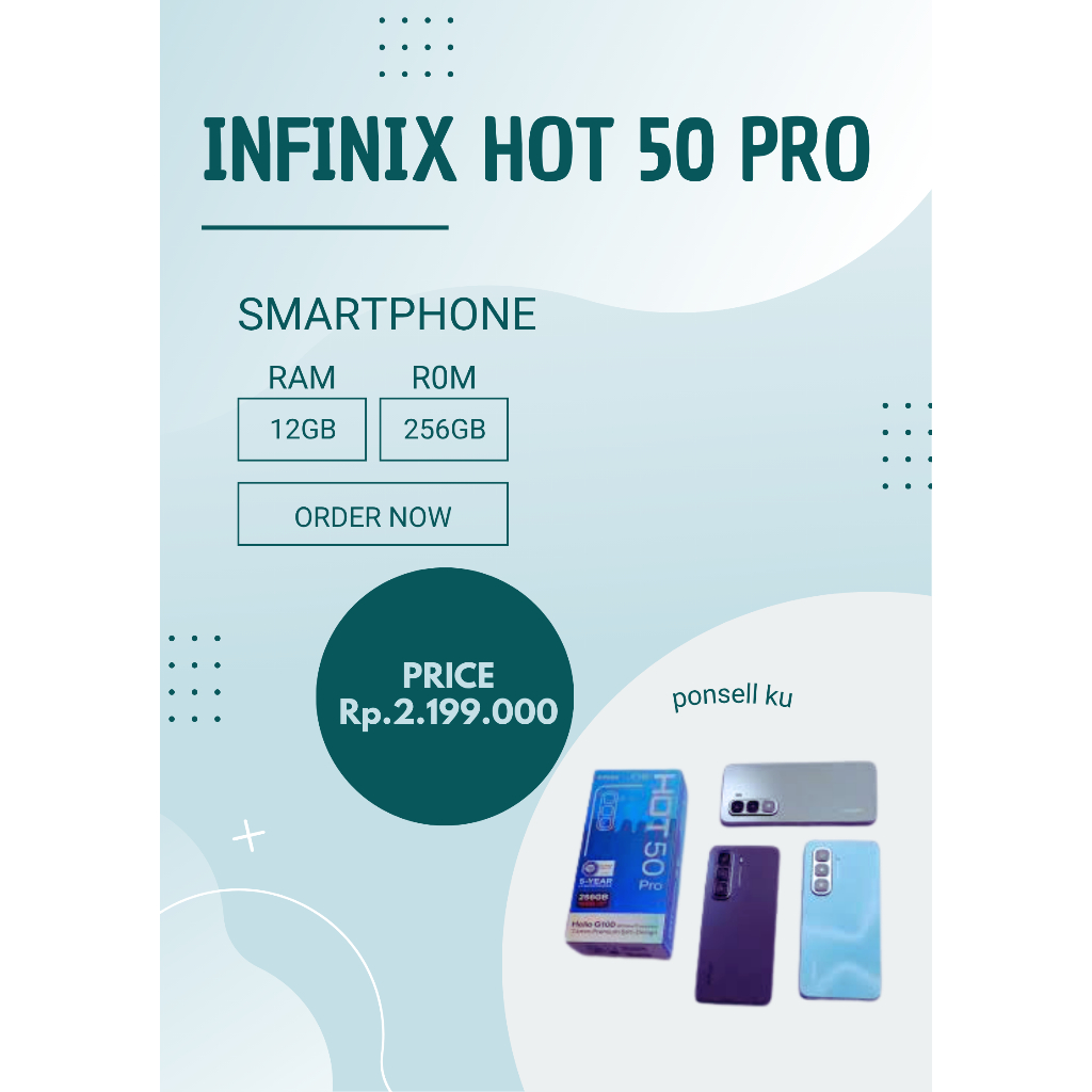 Infinix Hot 50 Pro || HP Game 2 Jutaan || HP Promo Murah || HP Game ||