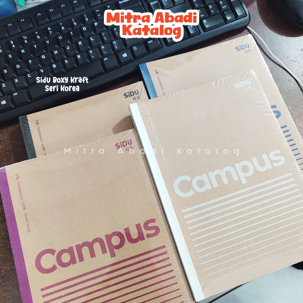 

(1 PACK ISI 5 PCS) BUKU TULIS SIDU CAMPUS KRAFT KOREA 42 LEMBAR / ORIGINAL SINAR DUNIA SAMPUL COKLAT CAMPUS ALAT TULIS BUKU SEKOLAH MURAH EKONOMIS BUKU TULIS COWOK CEWEK TERLARIS ATK KANTOR KULIAH / MITRA ABADI KATALOG JOGJA