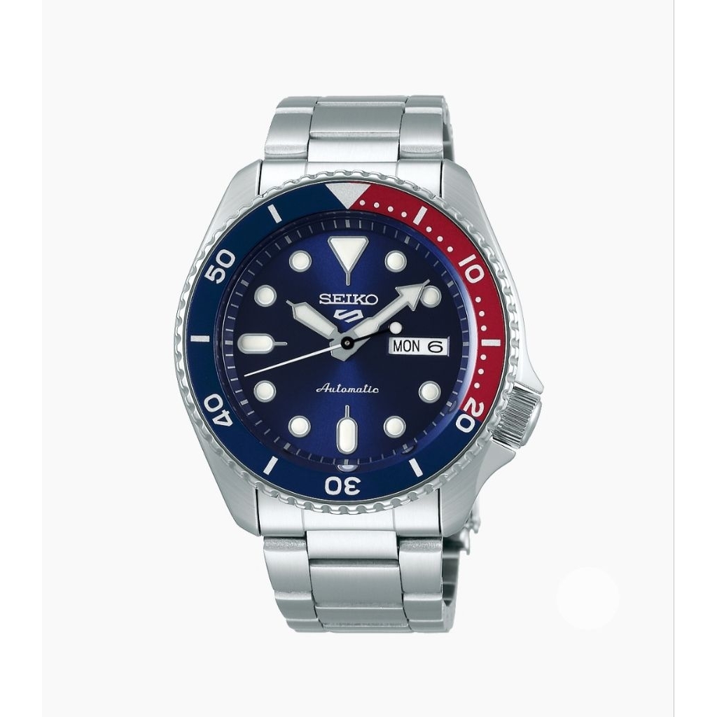 Jam Tangan Pria Seiko 5 Sports SRPD53K1 Automatic Movement SKX Pepsi Blue Dial srpd53