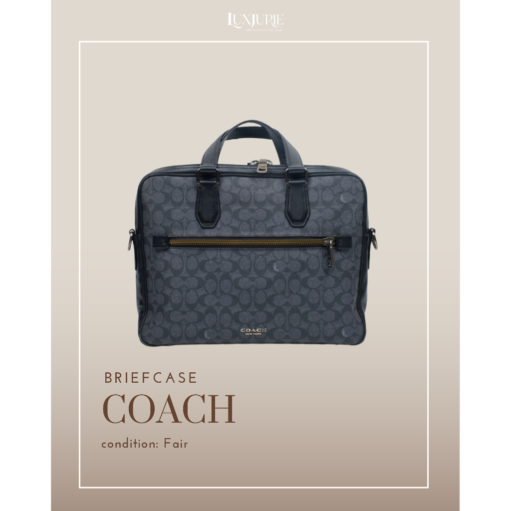 COACH Briefcase Casual Bag - Black