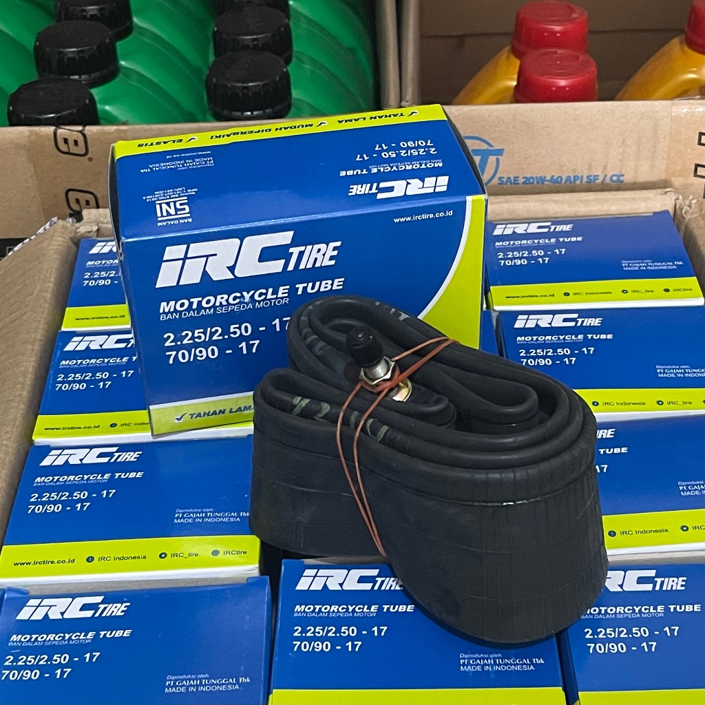 BAN DALAM IRC RING 17 70/90 225/250 - 17 BAN MOTOR