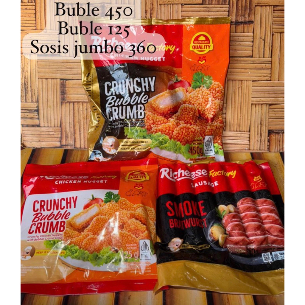

PAKET RICHEESE ISI 3 ITEM SESUAI FOTO YA