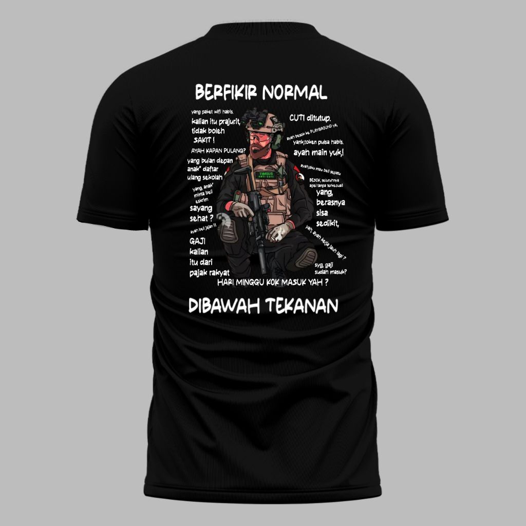 kaos brimob/jersey brimob/kaos dalam brimob