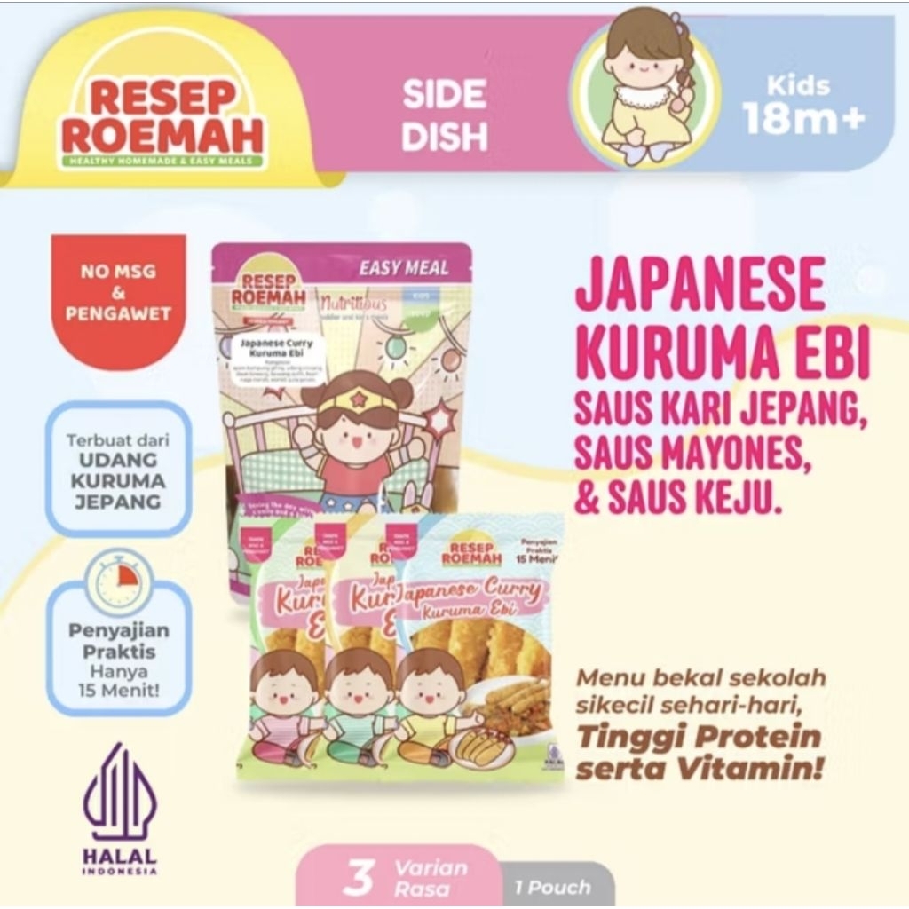 

RESEP ROEMAH | RESEP ROEMAH JAPANESE KURUMA EBI | FROZEN FOOD MURAH | KURUMA EBI SIAP SAJI