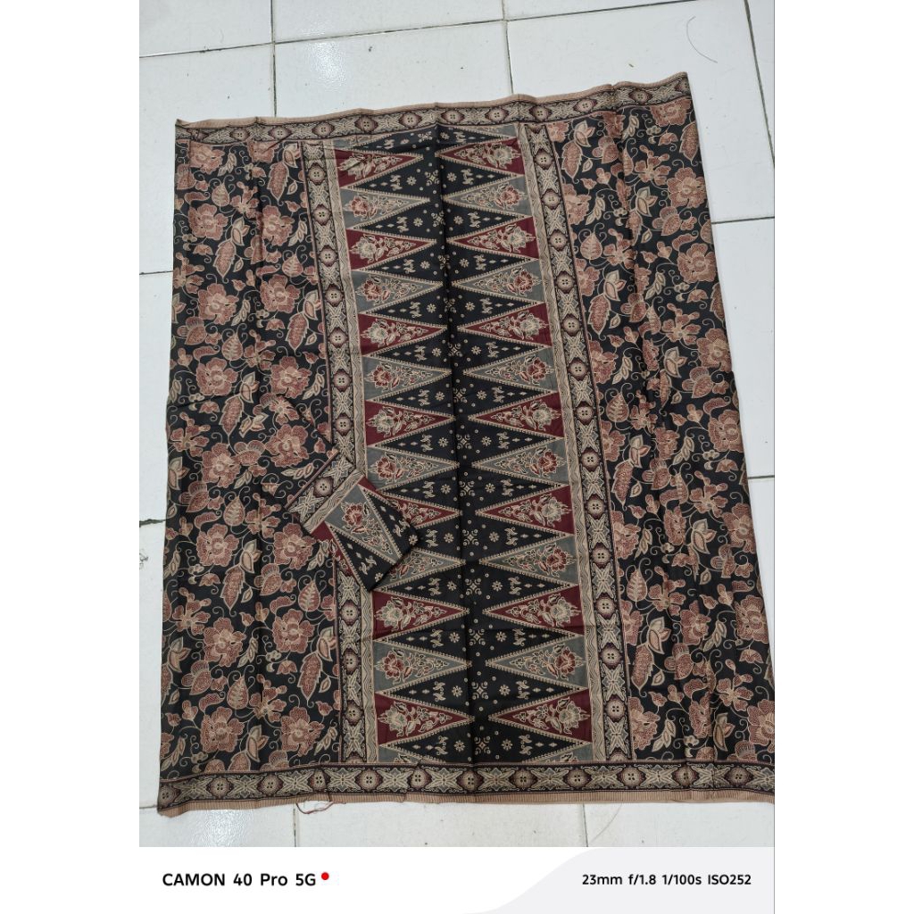 Bahan/Kain Sarung Batik set Selendang/Bahan Katun Premium/Motif Batik