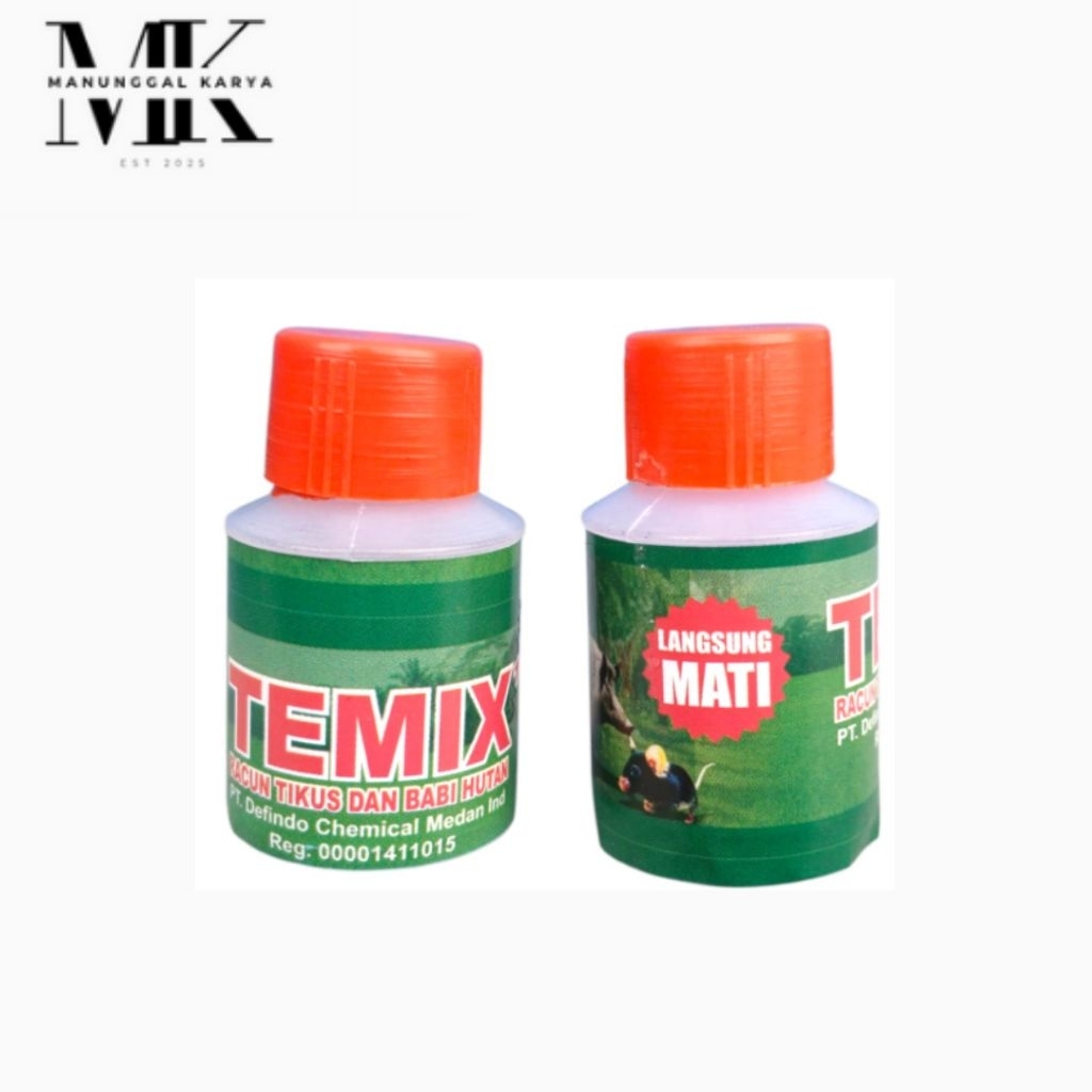 DEVINDO RACUN TIKUS DAN BABI HUTAN TEMIX BOTOL ISI 50 PCS