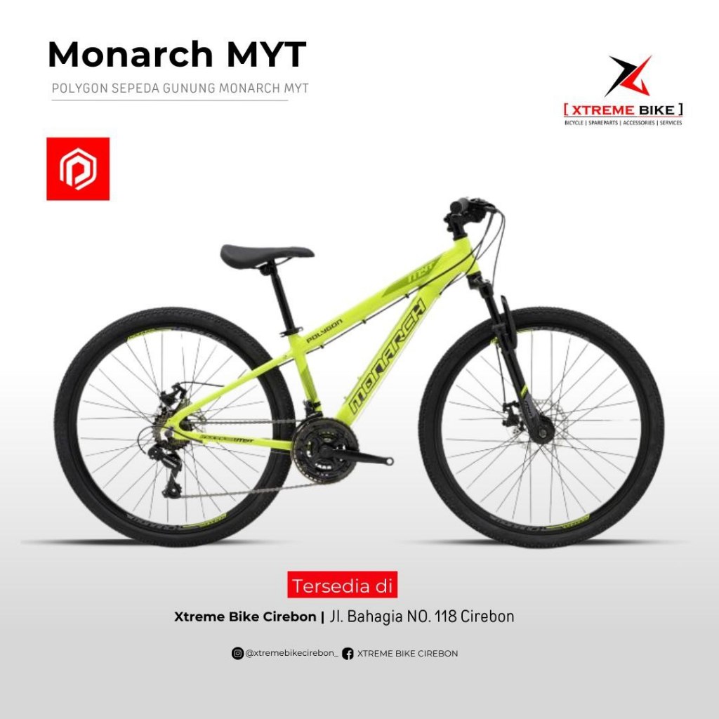 Sepeda MTB 26" Polygon Monarch MYT - Sepeda Gunung