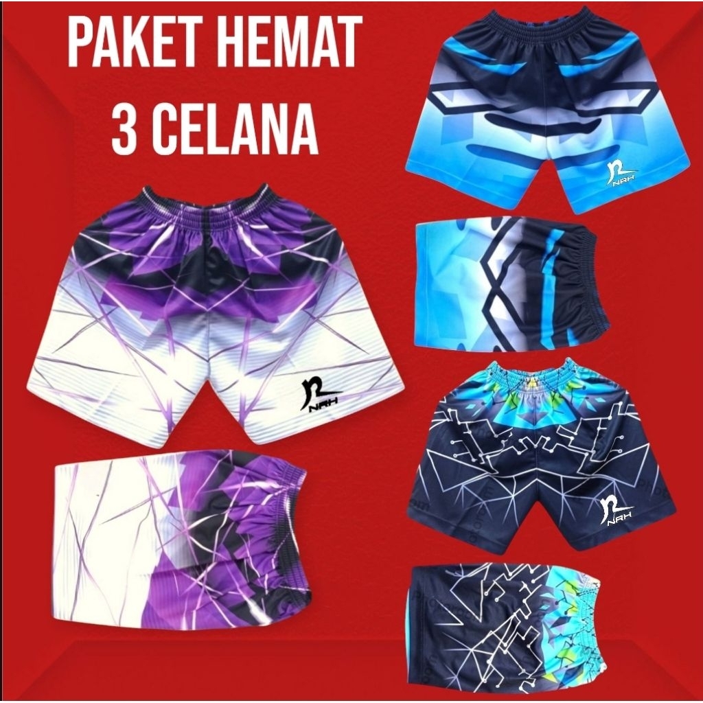 PAKET HEMAT CELANA VOLI FULL PRINTING TARKAM VOLI FULL PRINTING VOLI PAKET HEMAT CELANA TARKAM VOLI 