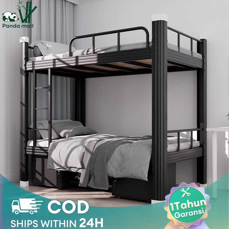 Ranjang Susun Ranjang Susun Besi 2 Tingkat Ranjang Tingkat Tempat Tidur Asrama Divan Susun 2 Tingkat
