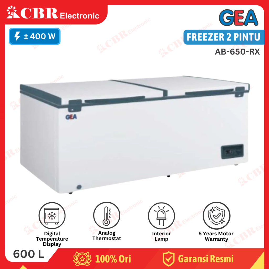 FREEZER PETI - CHEST FREEZER GEA AB-650-RX / 600 L