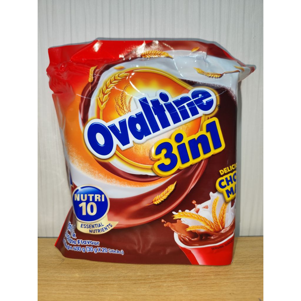 

Ovaltine 3in1 Delicious Chocolate Malt 20 Sticks