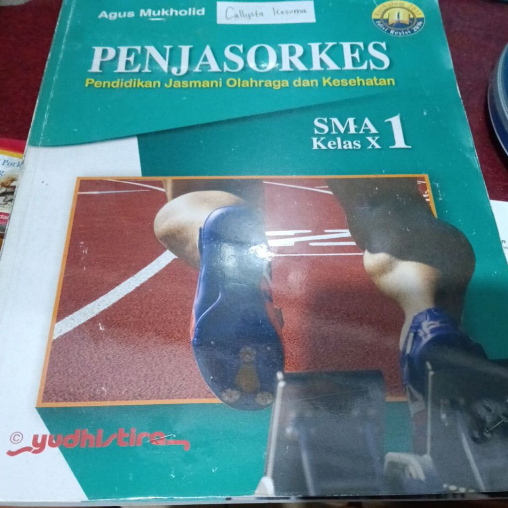 Buku Penjasorkes sma 1 yudhistira