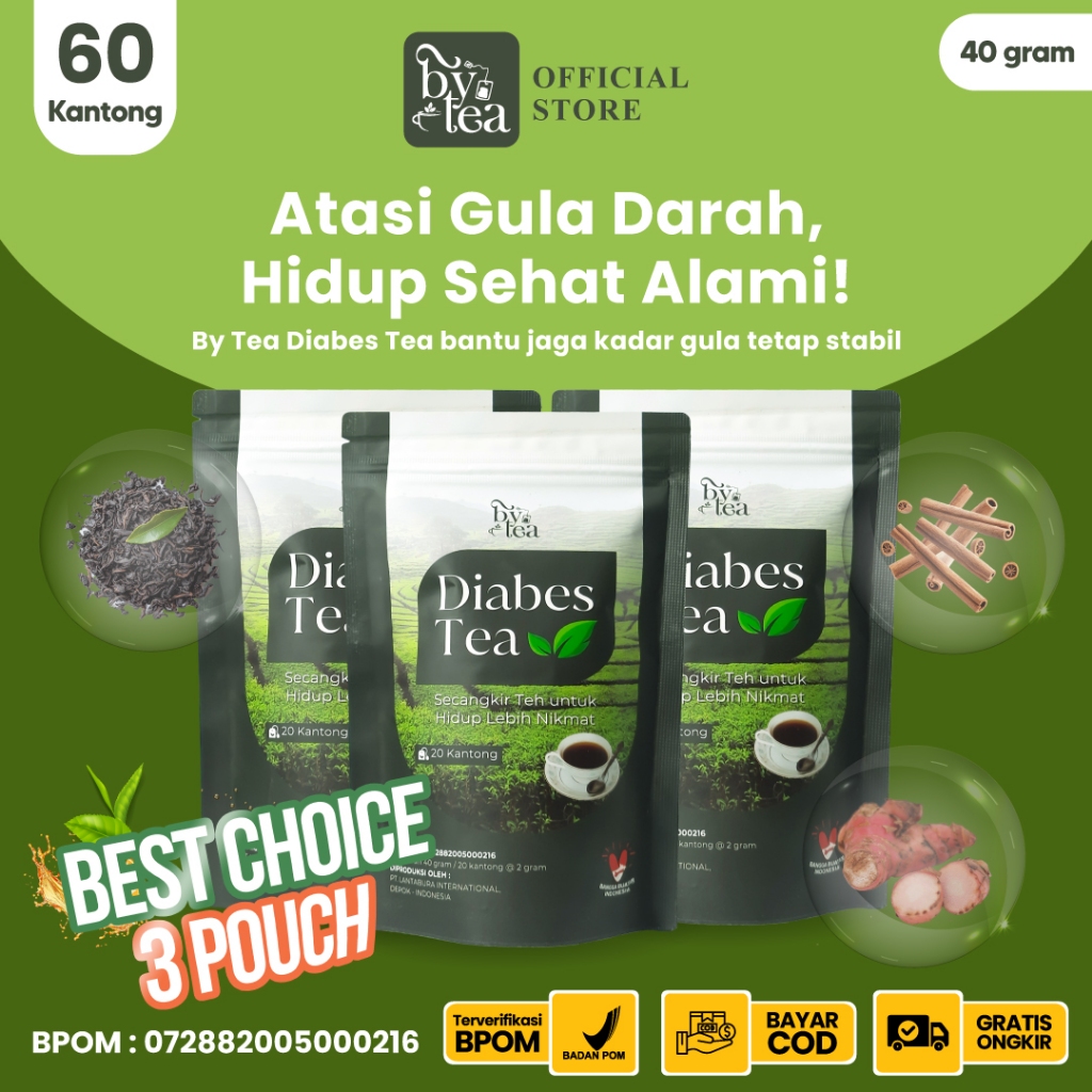

By Tea Diabes Obat Diabetes Teh Celup Jahe Merah Kayu Manis Untuk Mengobati Gula Darah Tinggi