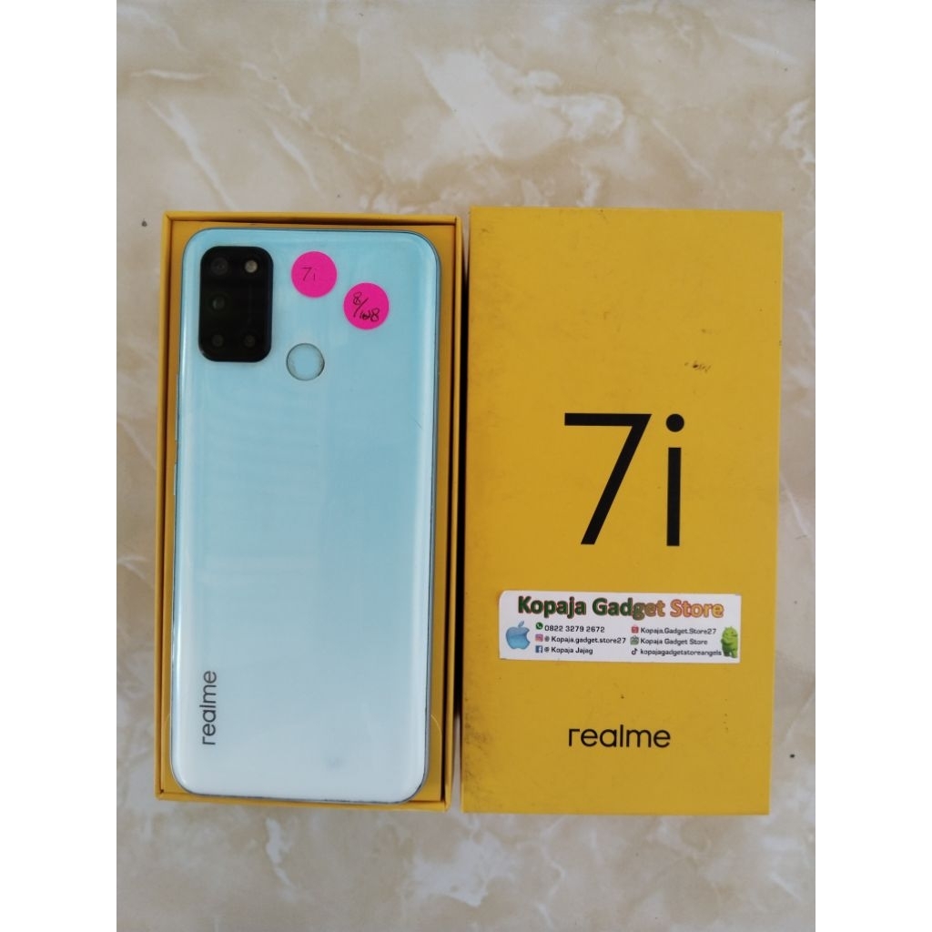 Realme 7i 8/128 second fullset