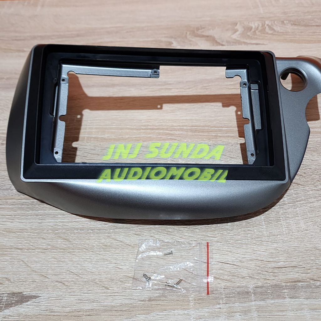 Frame tv mobil head unit tv mobil android 9 inch mobil honda jazz 2008-2013