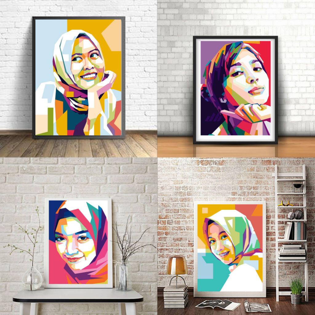 Edit Foto Menjadi WPAP (SOFT FILE ONLY)