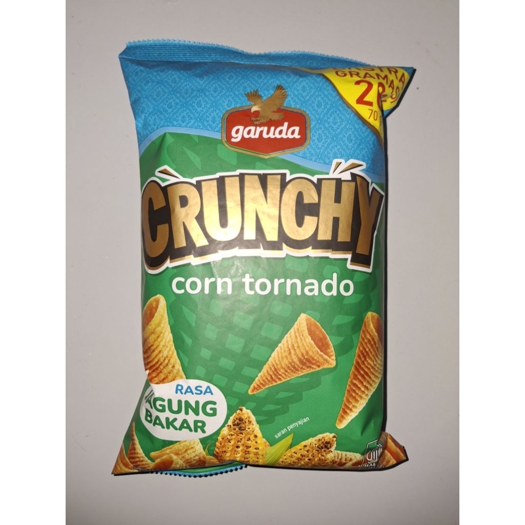 

Garuda Crunchy Corn Tornado Rasa Jagung Bakar 84g
