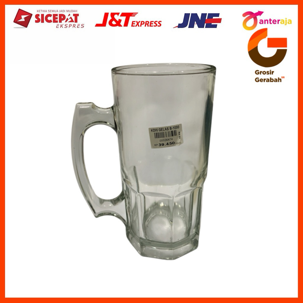 Kedawung gelas kaca jumbo b1000 26474