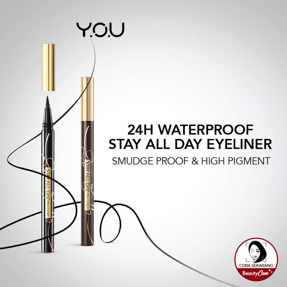 [NOT FOR SALE] YOU Stay All Day Pen Eyeliner 1mL 02 Dark Brown