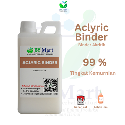 

BY KIMIA & HERBAL - Aclyric Binder / Akrilik Cat / Acrilik / Aclyric / Acrylic / Binder