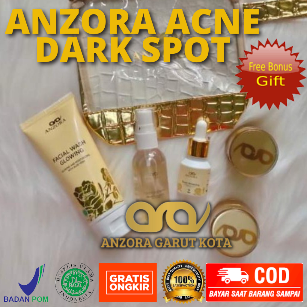 ANZORA SKINCARE ANZORA ACNE ANZORA ACNE DARK SPOT ANZORA SKINCARE GLOWING SKINCARE ORIGINAL SKINCARE