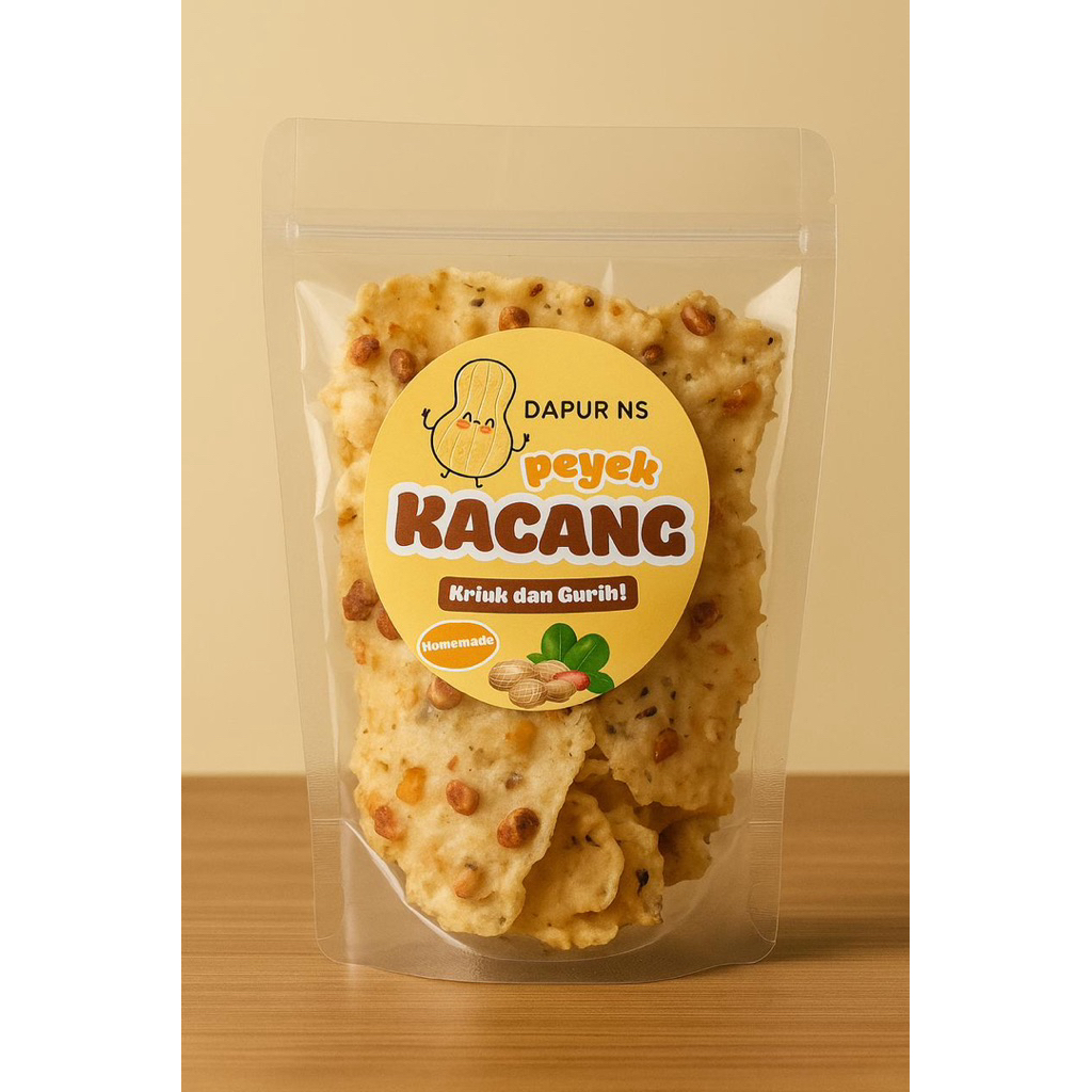 

Peyek Kacang Dapur NS 450gr