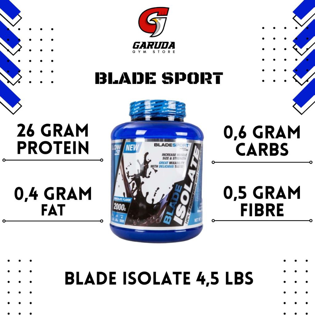Blade Sports USA BLADE ISOLATE WHEY 4.5 lbs WPI 2KG