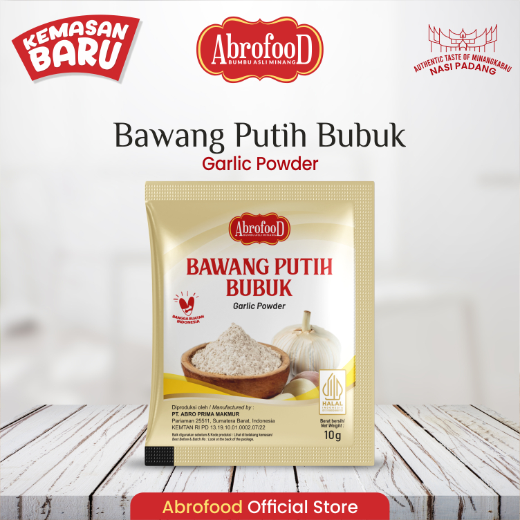 

Bawang Putih Bubuk 10gr (Renteng)
