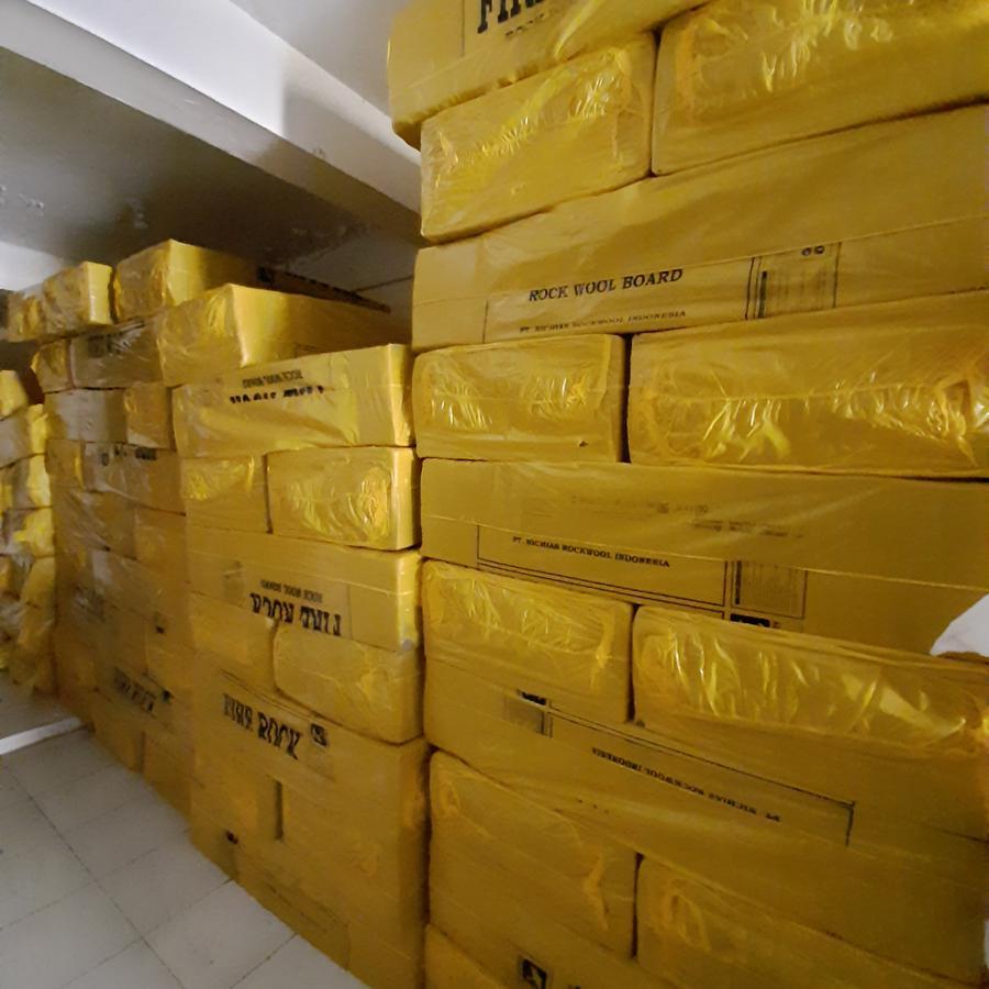 Rockwool Peredam Suara Ruangan Musik Rockwool Firerock Malaysia Import Original Tebal 5cm