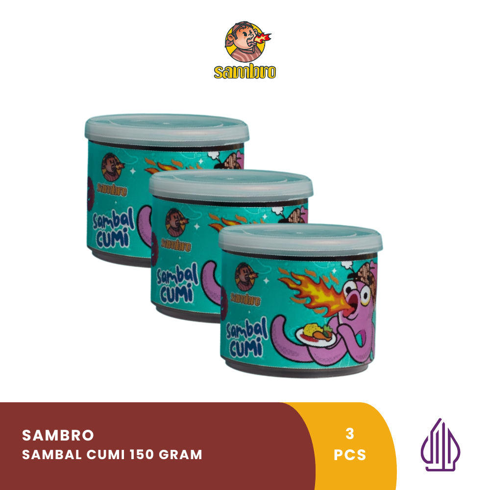

Sambro - Sambal Cumi 150 Gram - 3 Pcs