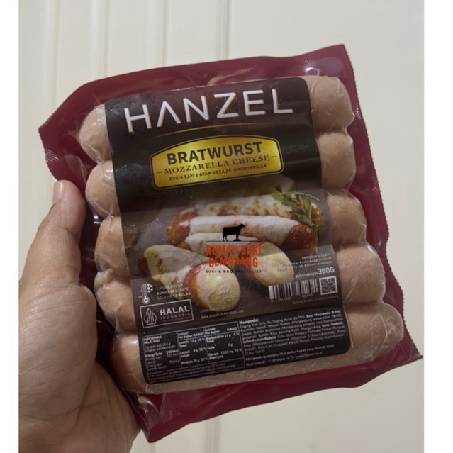 

Sosis Hanzel Mozzarella Cheese