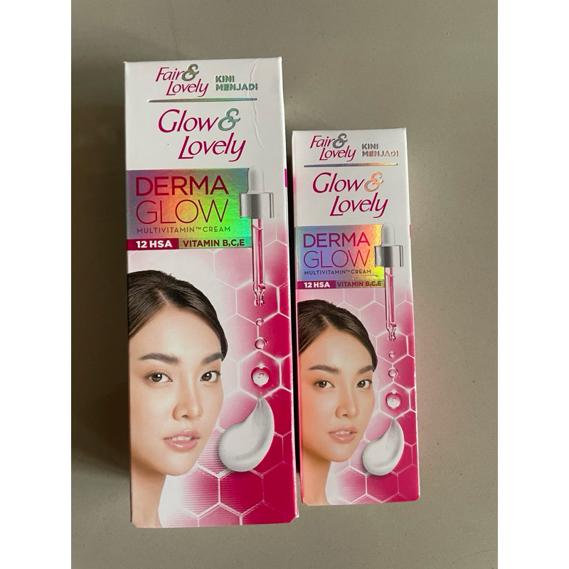 FAIR AND LOVELY CREAM 23GR || GLOW AND LOVELY CREAM BESAR DAN KECIL