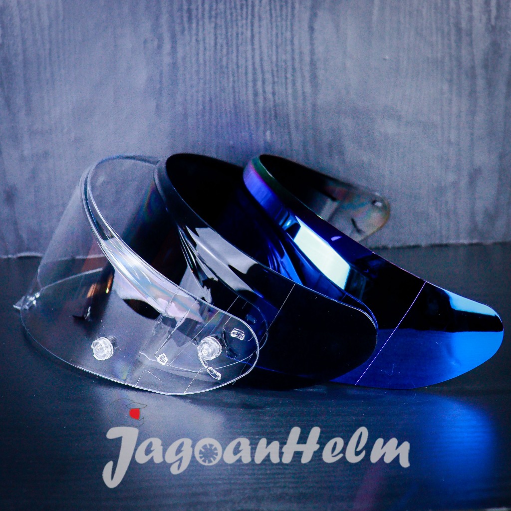 VISOR HELM NJS NJS ZX-1 R |   IRIDIUM | KACA NJS ZX1 R ORIGINAL