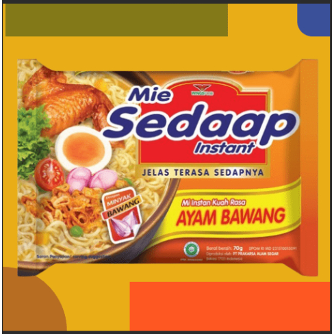 

Mie Sedap Instan Rasa Ayam Bawang Rebus