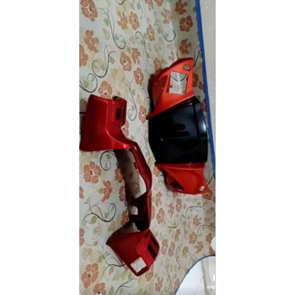 batok stang zx 130 depan belakang warna orange