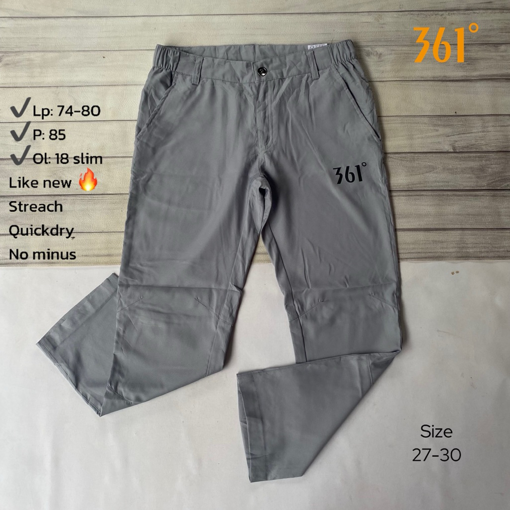 Celana outdoor brand 361 degrees like new original