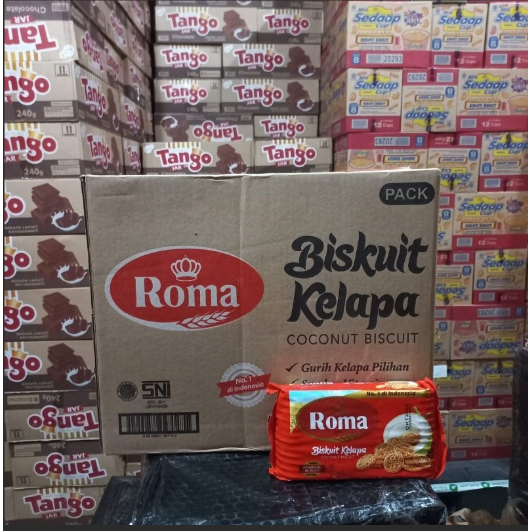 

(Per Dus) Roma Kelapa 300Gr Biskuit Kue Wafer