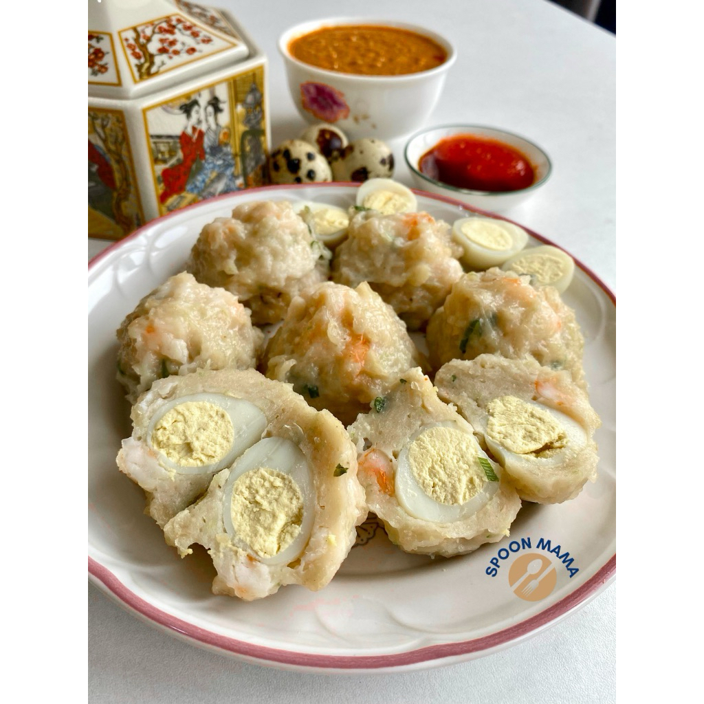 

Siomay Ayam Udang Isi Telur Puyuh (Frozen)