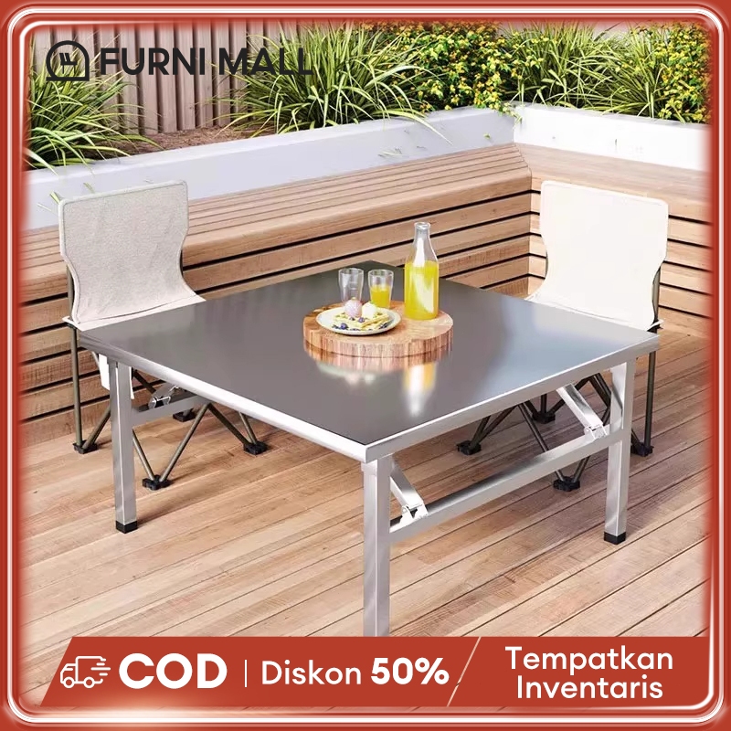 Meja Lipat Outdoor Meja Makan Lipat Meja Lipat Belajar Meja Lipat Stainless Meja Portable Meja Pelat