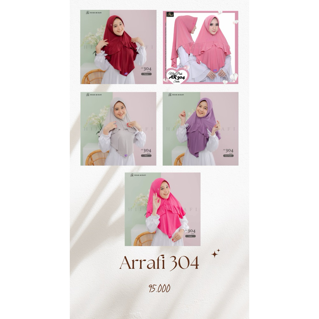 hijab arrafi/ hijab instan/ Arrafi 304/ jilbab arrafi