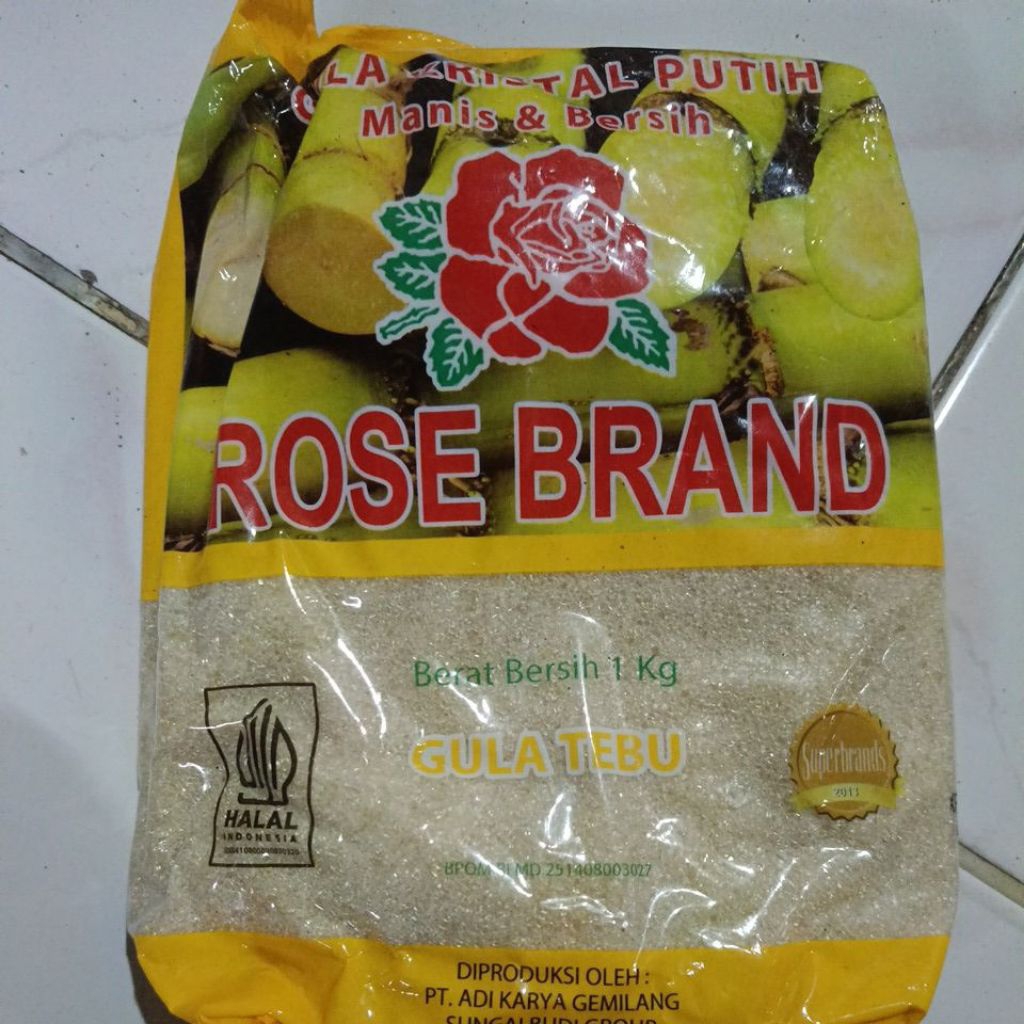 

rose brand gula pasir 1kg