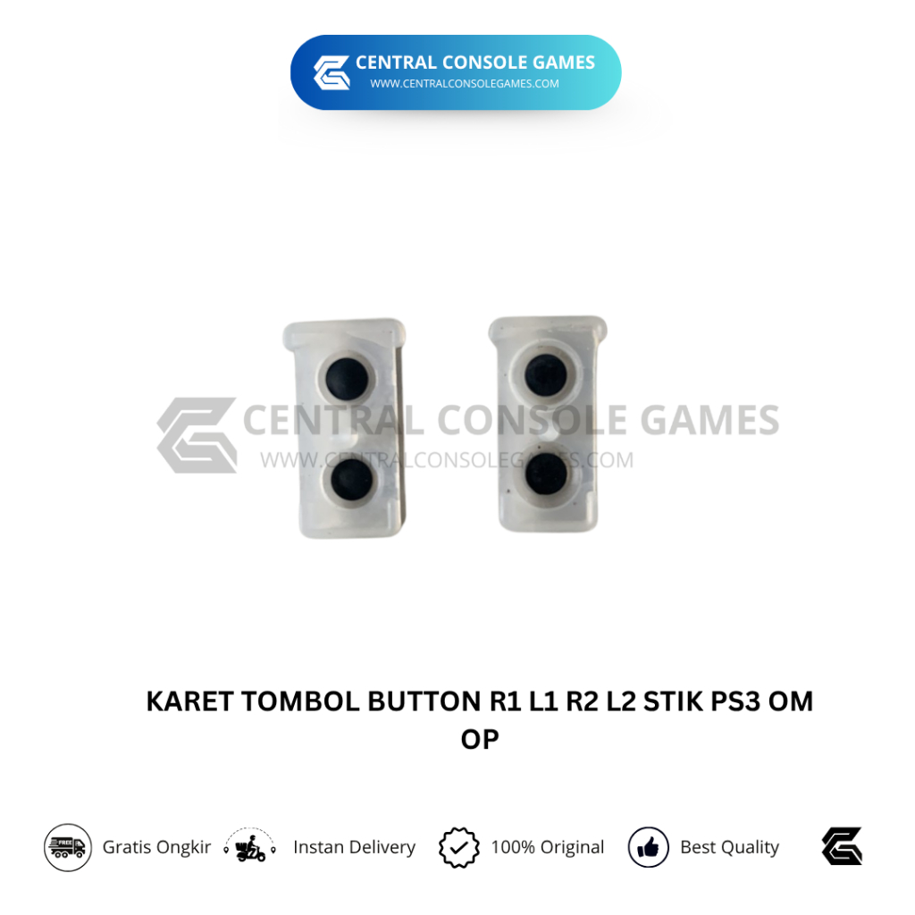 Karet Tombol Button R1 L1 R2 L2 Stik PS3 OM OP