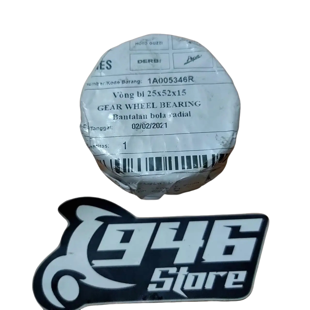 Bearing As Roda Belakang Gearbox Vespa Sprint / Primavera / LX / S Original