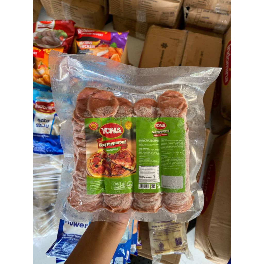 

Yona Beef Peperroni 500gr