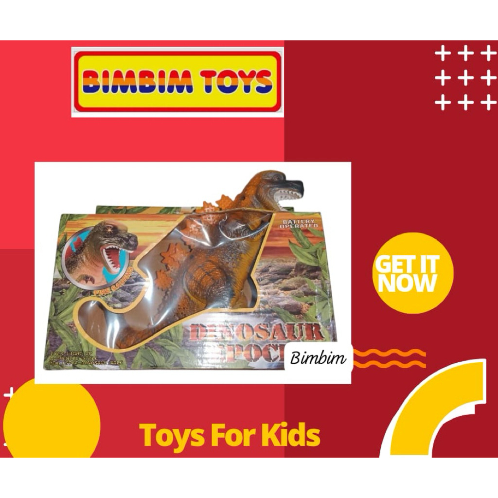 MAINAN DINOSAURUS EPOCH 1021 BERGERAK